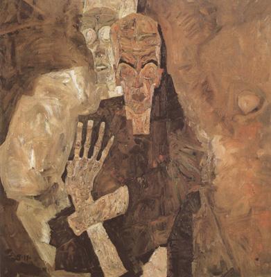 Egon Schiele The Self-Seers II(mk12) oil painting image